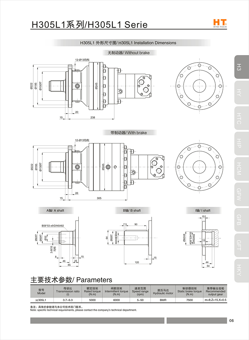  H305L1, L2 series