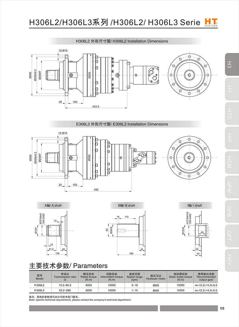  H306L2-L3 series