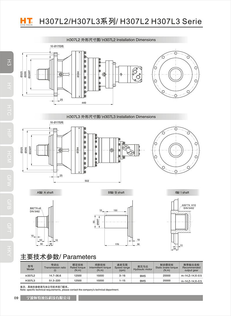  H307L2-L3 series