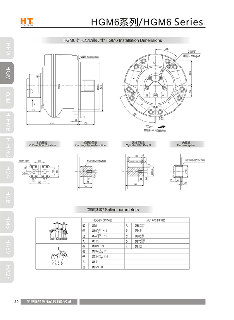  HGM6 internal five stars