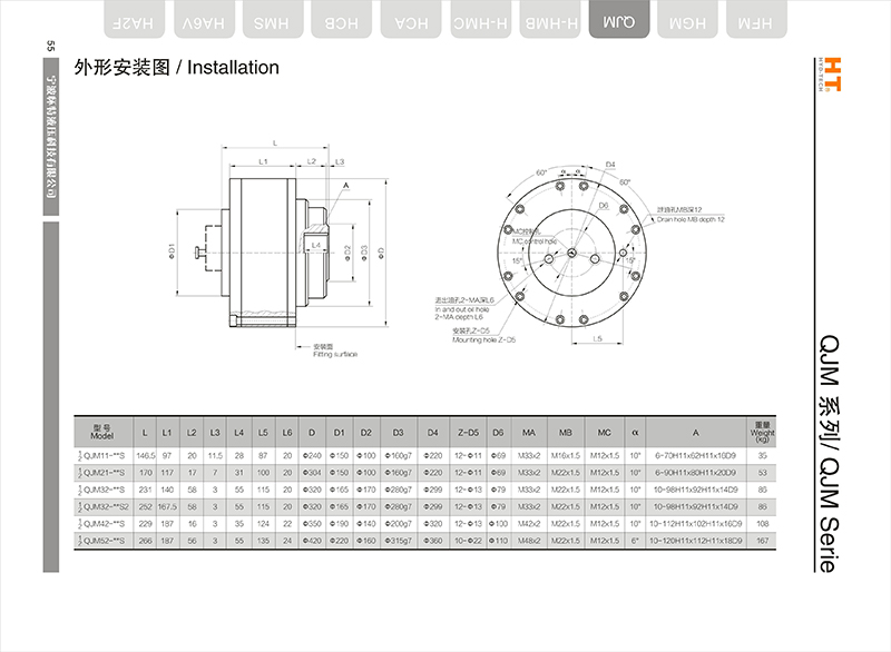  1,2QJM-T through-hole type