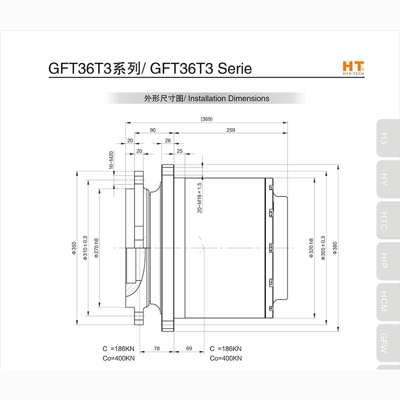  Chaoyang GFT36T3 series